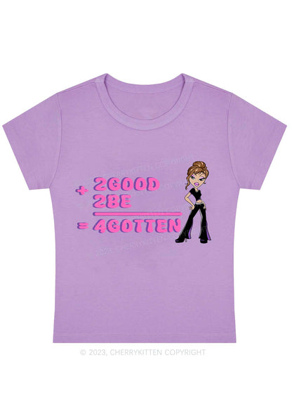 Curvy 2 Good Plus 2 Be Y2K Baby Tee Cherrykitten