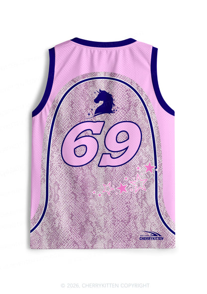 Alpha Male Unicorn Pride Y2K Sport Jersey Tank Cherrykitten
