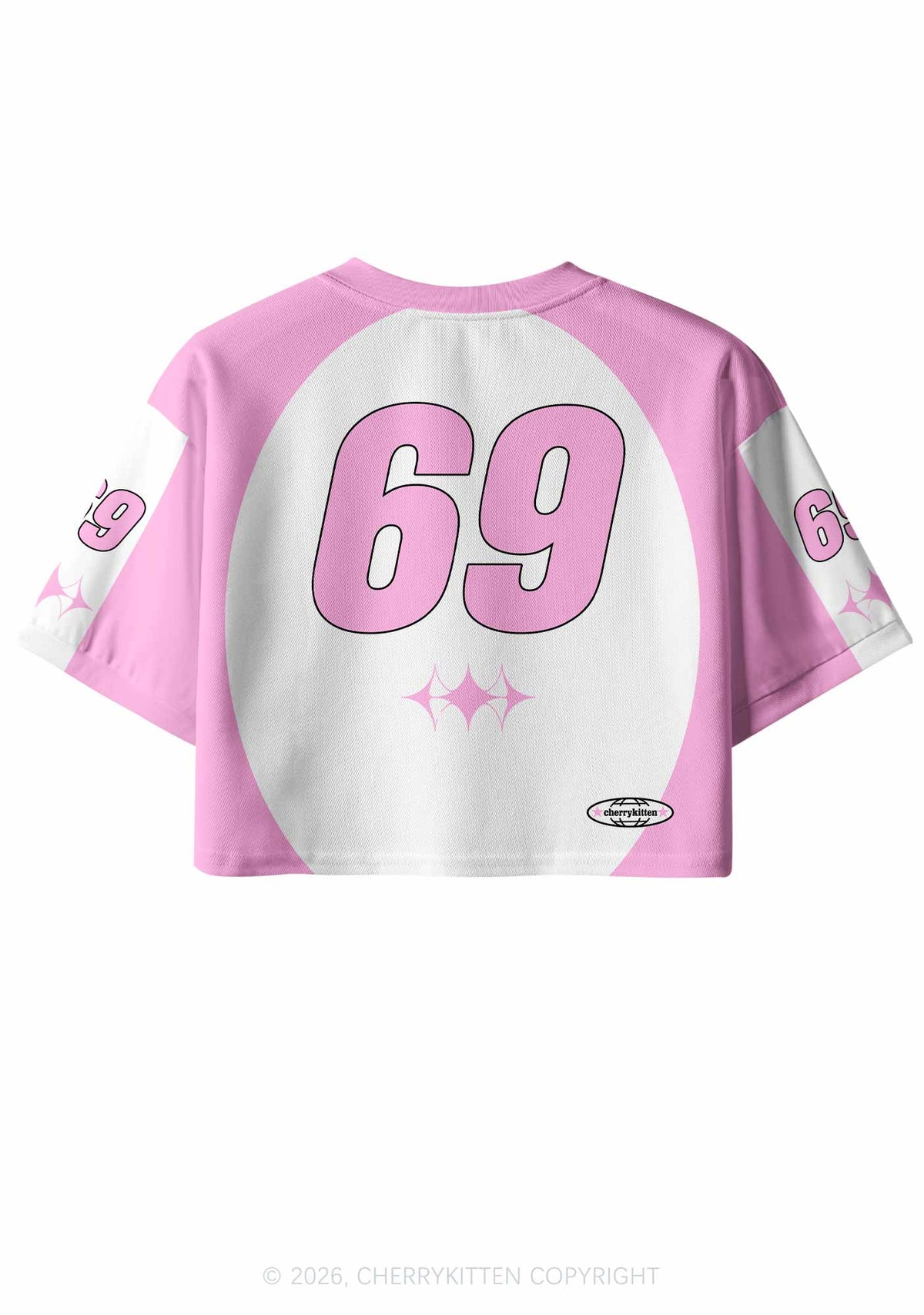 Strawberry Jams Bear Y2K Crop Sport Jersey Shirts Cherrykitten