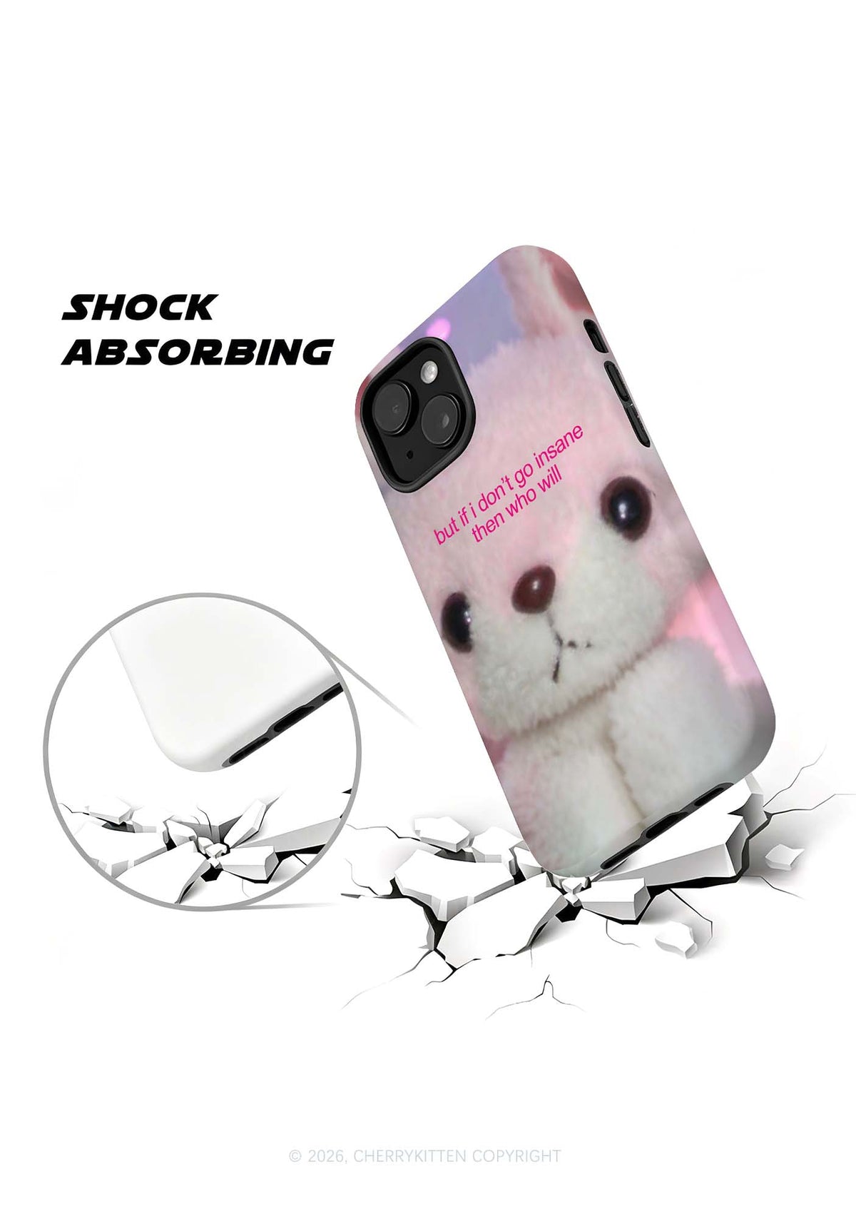 If I Dont Go Insane Y2K Phone Case Cherrykitten