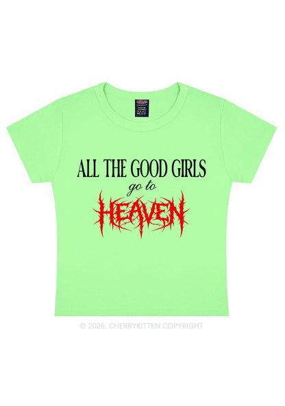 Good Girls Go To Heaven Y2K Baby Tee Cherrykitten
