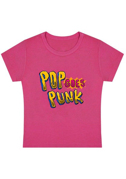 Curvy Pop Punk Goes Baby Tee