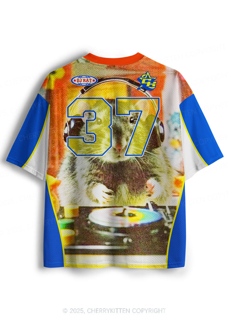 Custom DJ Rat Duck Y2K Sport Jersey Shirts Cherrykitten