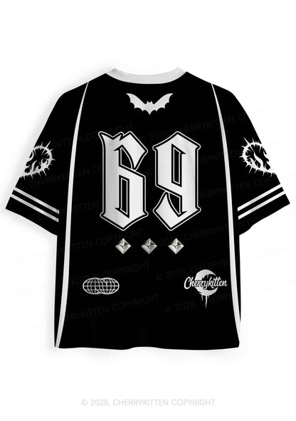 Halloween Girls Will Be Girls Y2K Sport Jersey Shirts Cherrykitten