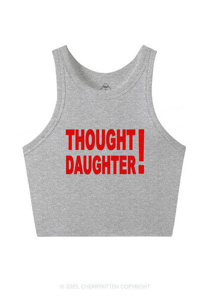 Thought Daughter Y2K Crop Tank Top Cherrykitten