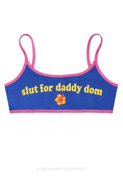 Slxt For Daddy Dom Y2K Super Crop Cami Cherrykitten
