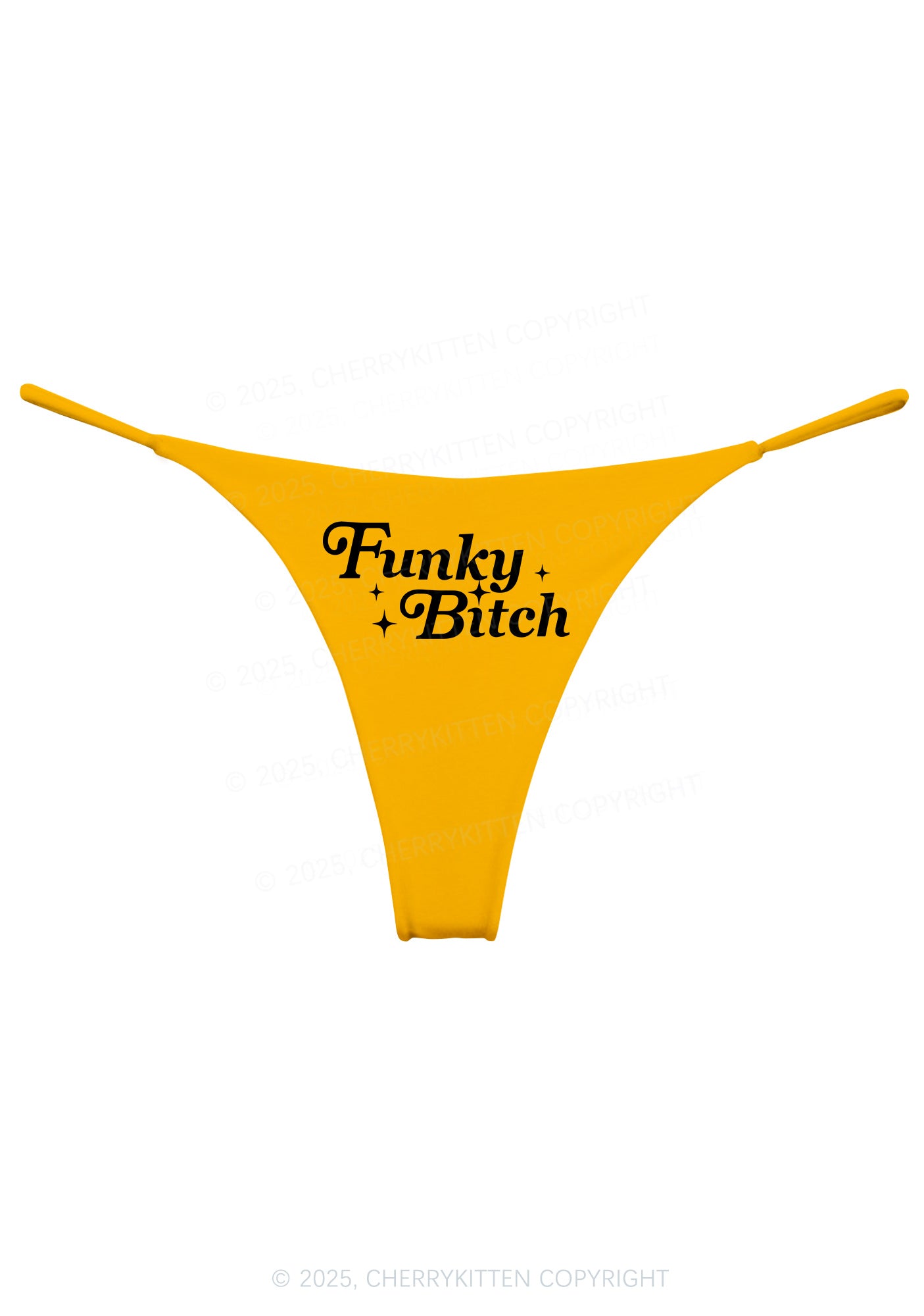 Funky Bxxch Y2K Bikini String Thong Cherrykitten