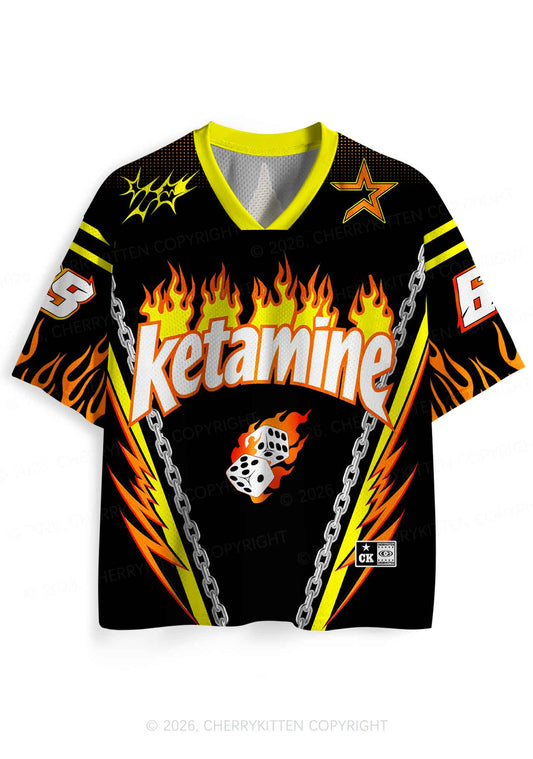 Flame Kxxamine Y2K Sport Jersey Shirts Cherrykitten