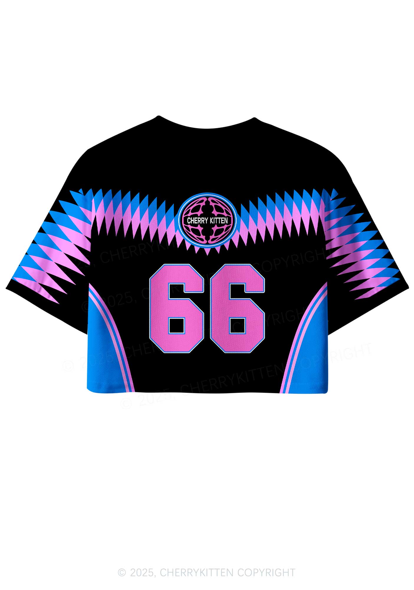 Custom Back Ketamxxe Cross Y2K Crop Sport Jersey Shirts Cherrykitten