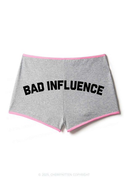 Bad Influence Y2K Booty Shorts Cherrykitten