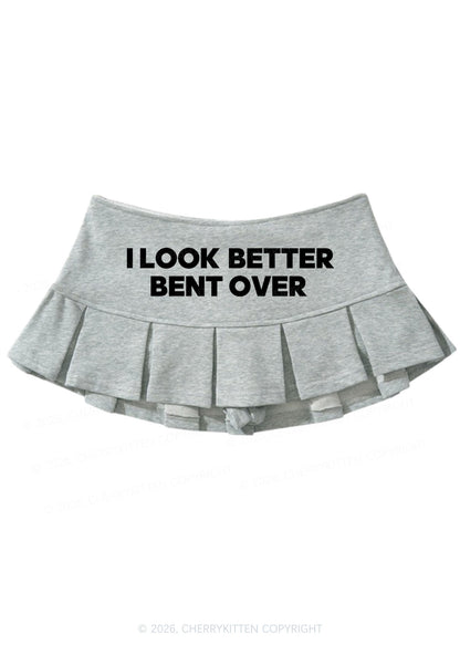 Look Better Bent Over Y2K Mini Pleated Skirts Cherrykitten