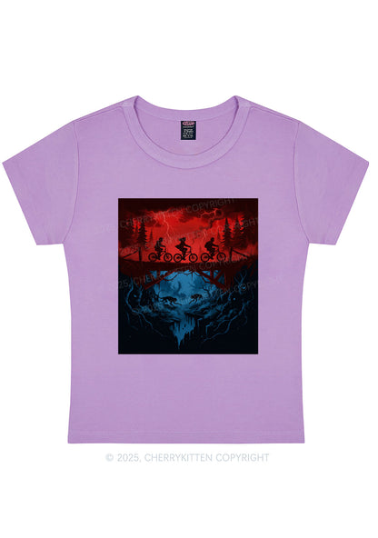 Red Storm Riders Y2K Baby Tee Cherrykitten