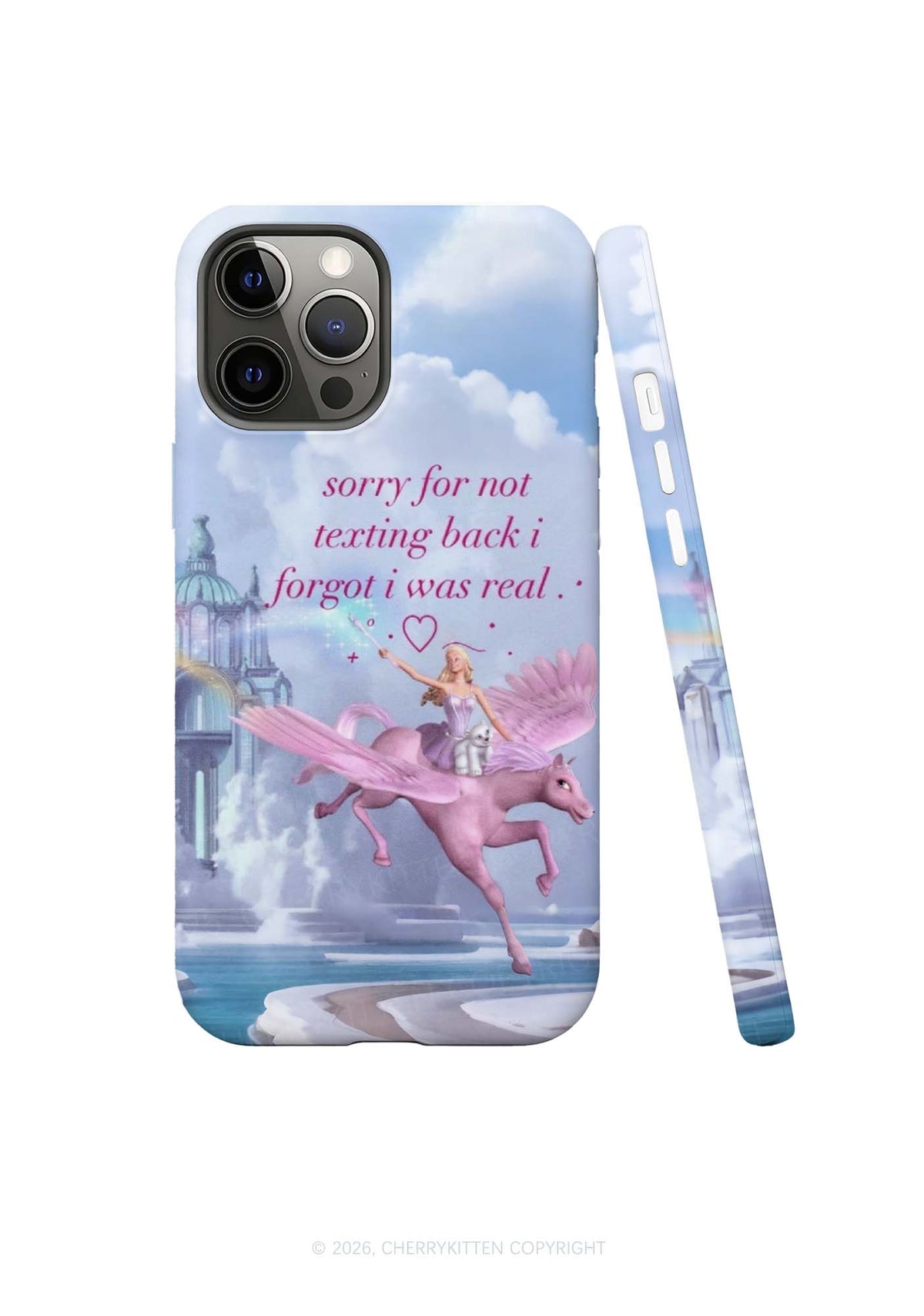 Sorry For Not Texting Back Y2K Phone Case Cherrykitten