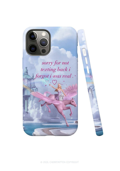Sorry For Not Texting Back Y2K Phone Case Cherrykitten