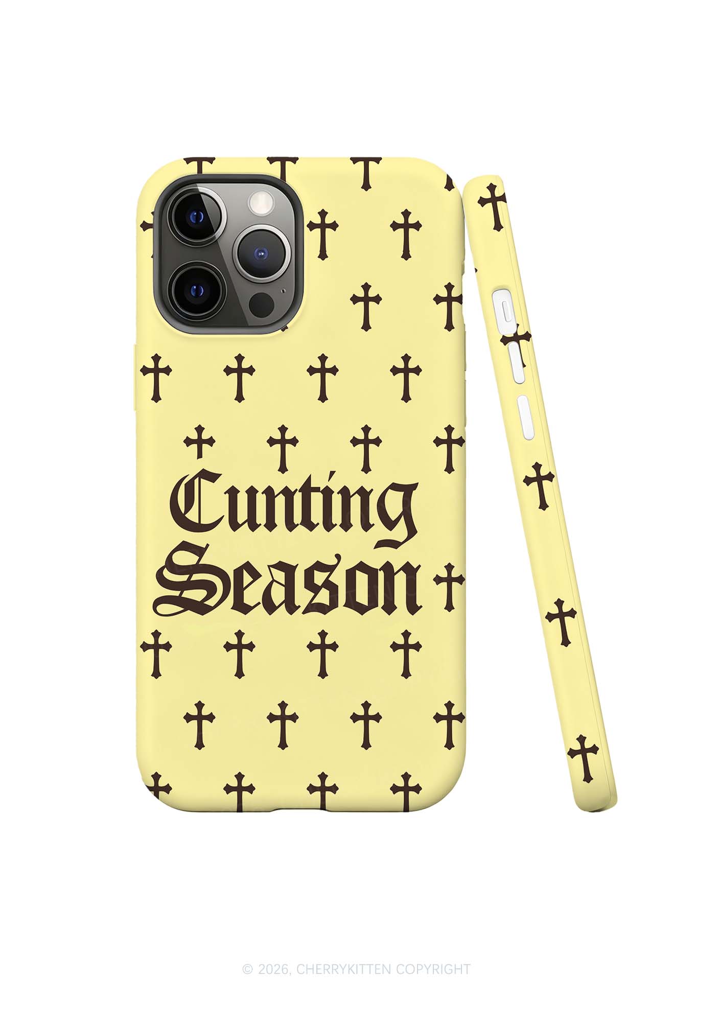Cxxting Season Cross Y2K Phone Case Cherrykitten