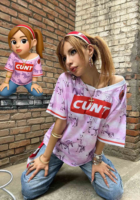 Custom Cxxt Horse Y2K Sport Jersey Shirts Cherrykitten