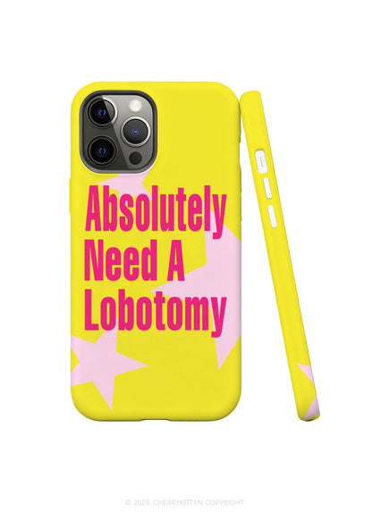 Absolutely Need A Lobotomy Star Y2K Phone Case Cherrykitten