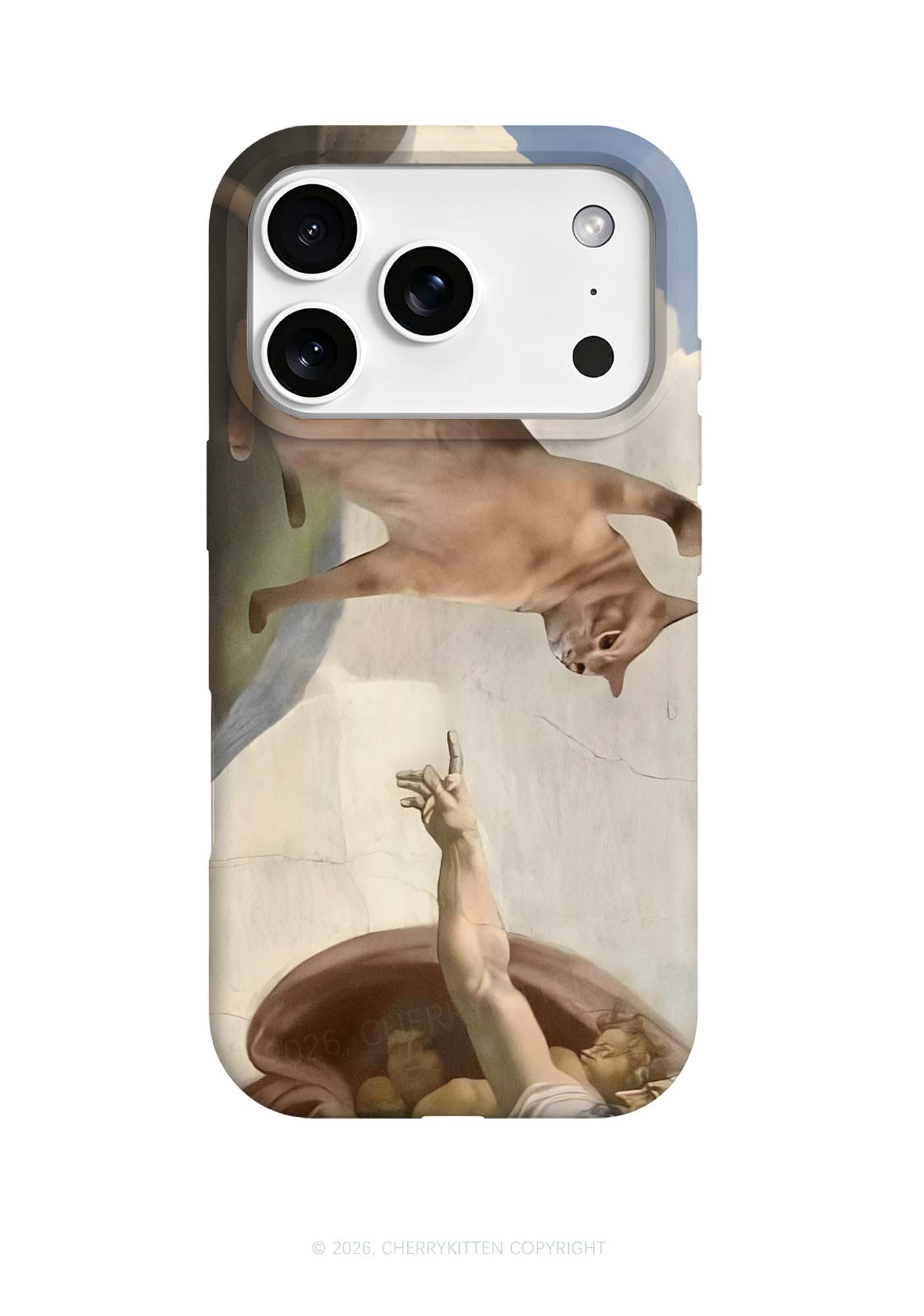 God Give Cat Y2K Phone Case Cherrykitten