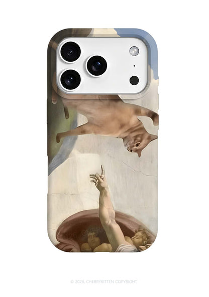 God Give Cat Y2K Phone Case Cherrykitten