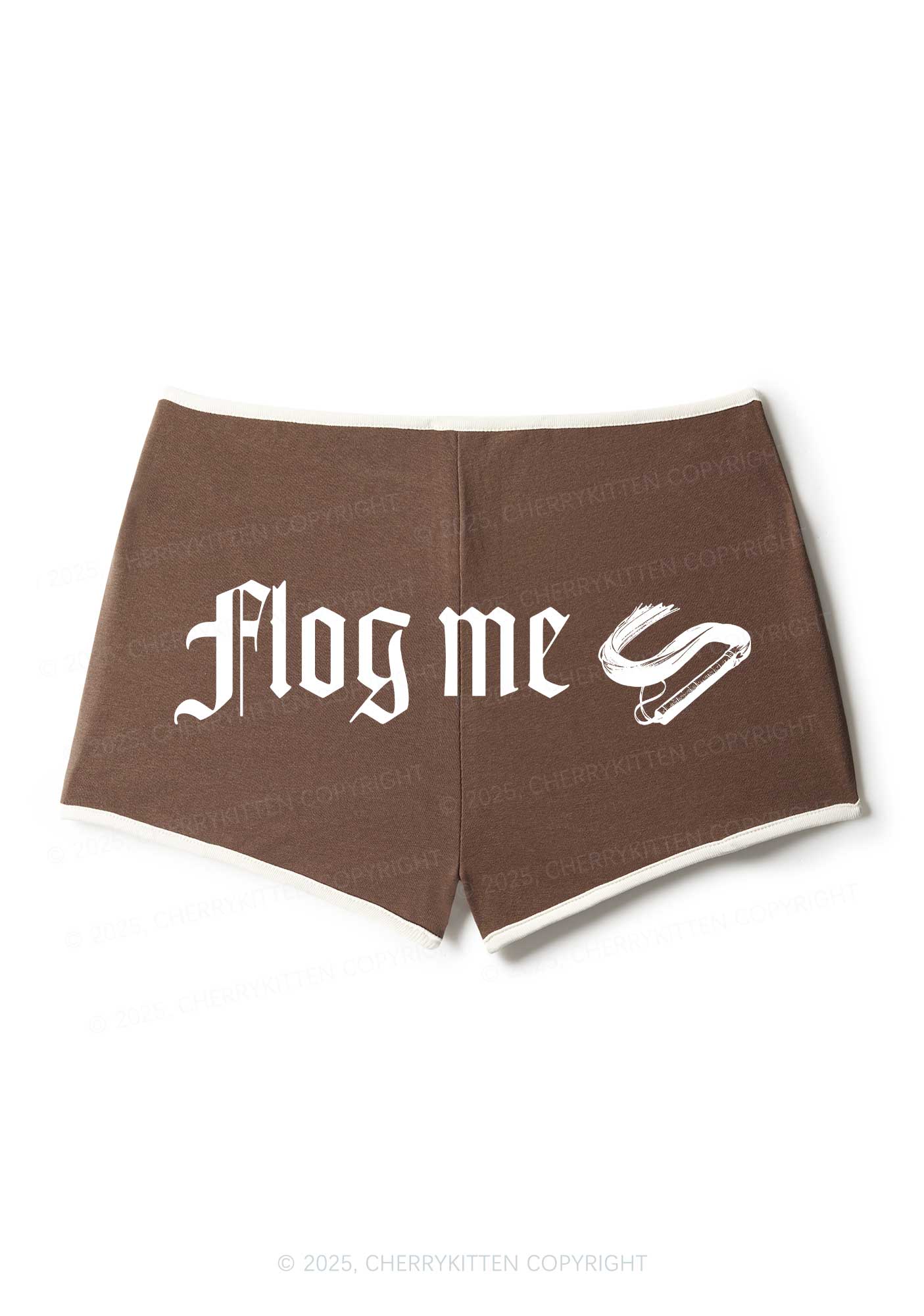 Flog Me Y2K Booty Shorts Cherrykitten