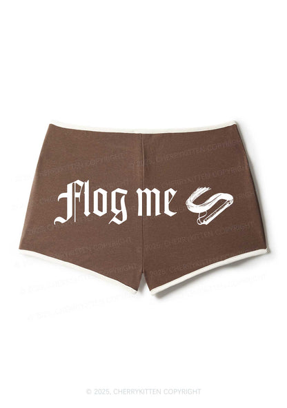 Flog Me Y2K Booty Shorts Cherrykitten
