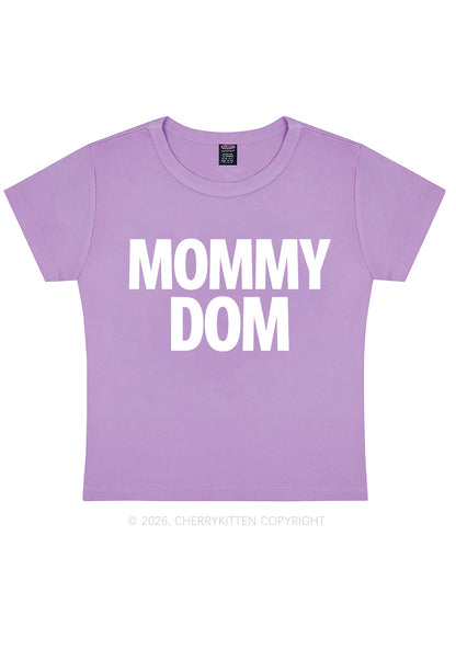 Mommy Dom Y2K Baby Tee Cherrykitten