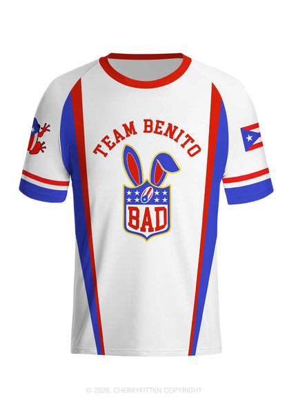 White Football Bunny Y2K Football Jersey Shirts Cherrykitten