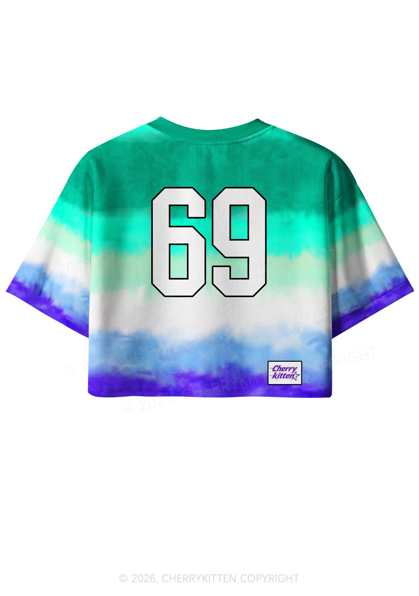 Custom Gay Flag Colors Pride Y2K Crop Sport Jersey Shirts Cherrykitten