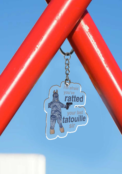 Ratted Last Tatouille 1Pc Y2K Keychain Cherrykitten