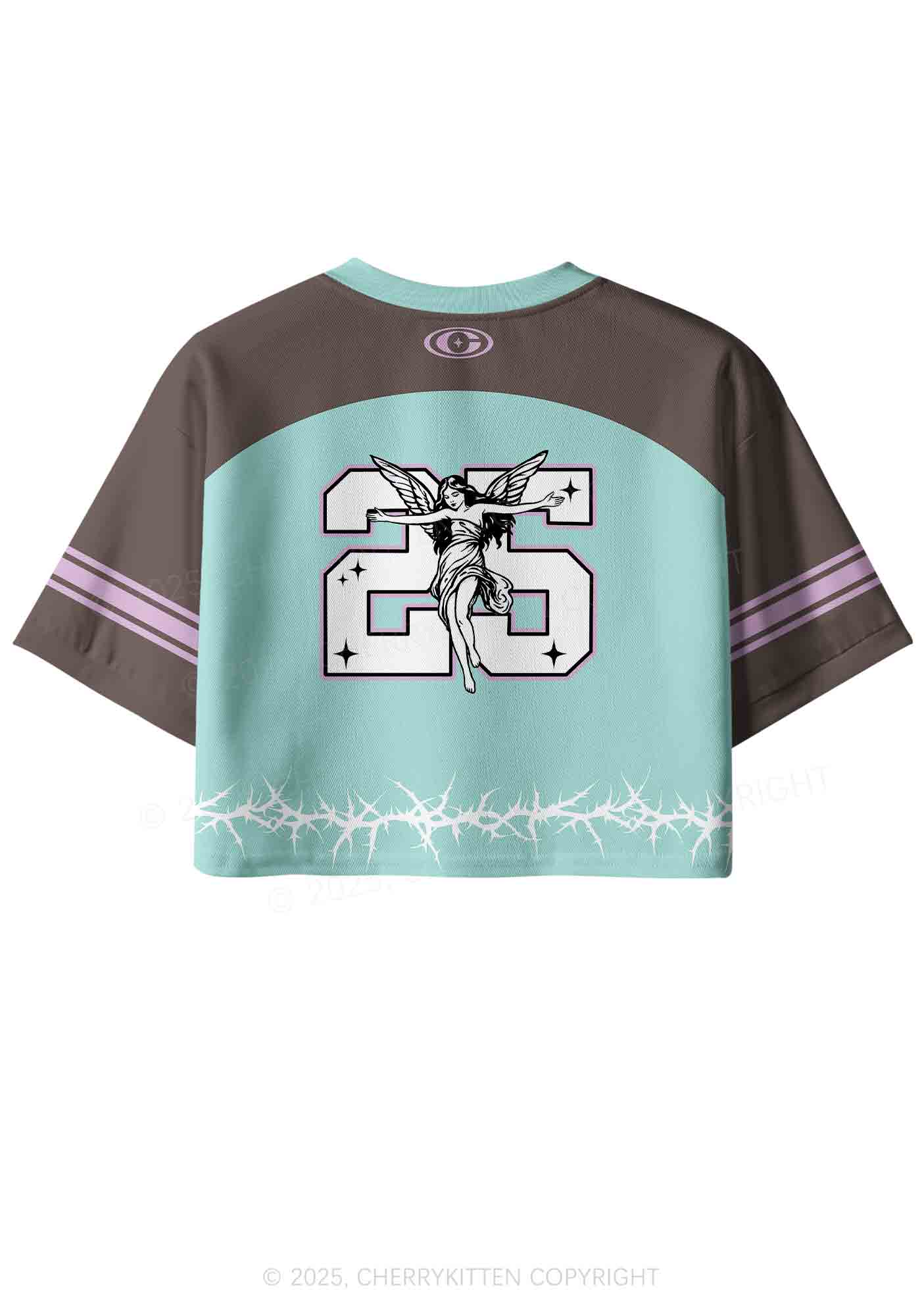 Custom From Hell With Love Y2K Crop Sport Jersey Shirts Cherrykitten