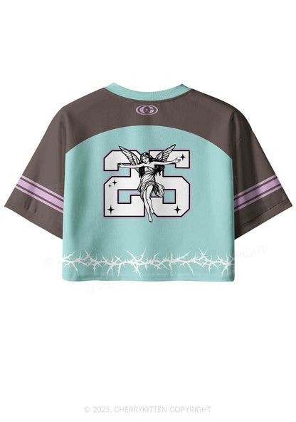 Custom From Hell With Love Y2K Crop Sport Jersey Shirts Cherrykitten