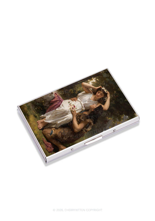 Forest Lovers Pride Y2K Mirror Cigarette Case Cherrykitten