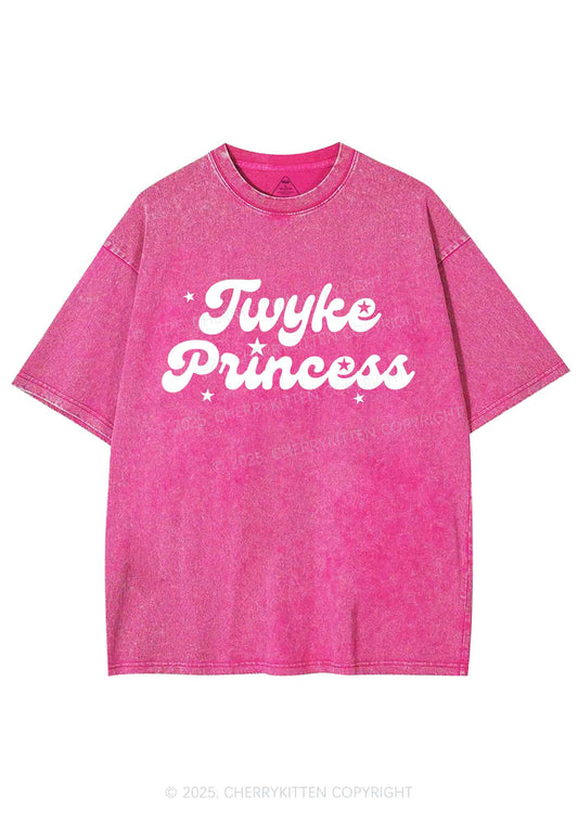 Twyke Princess Pride Y2K Shirts Washed Tee Cherrykitten