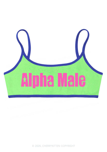 Alpha Male Y2K Super Crop Cami Cherrykitten