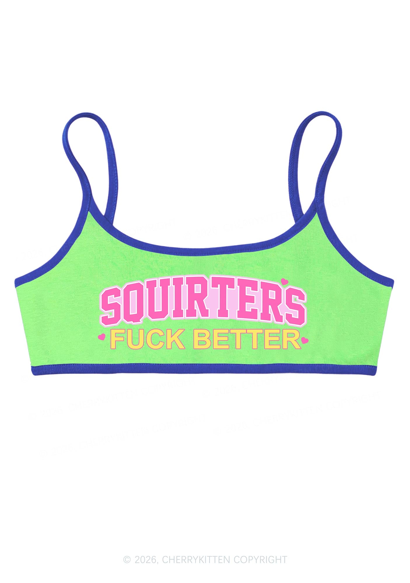 Squirters Fxxk Better Y2K Super Crop Cami Cherrykitten