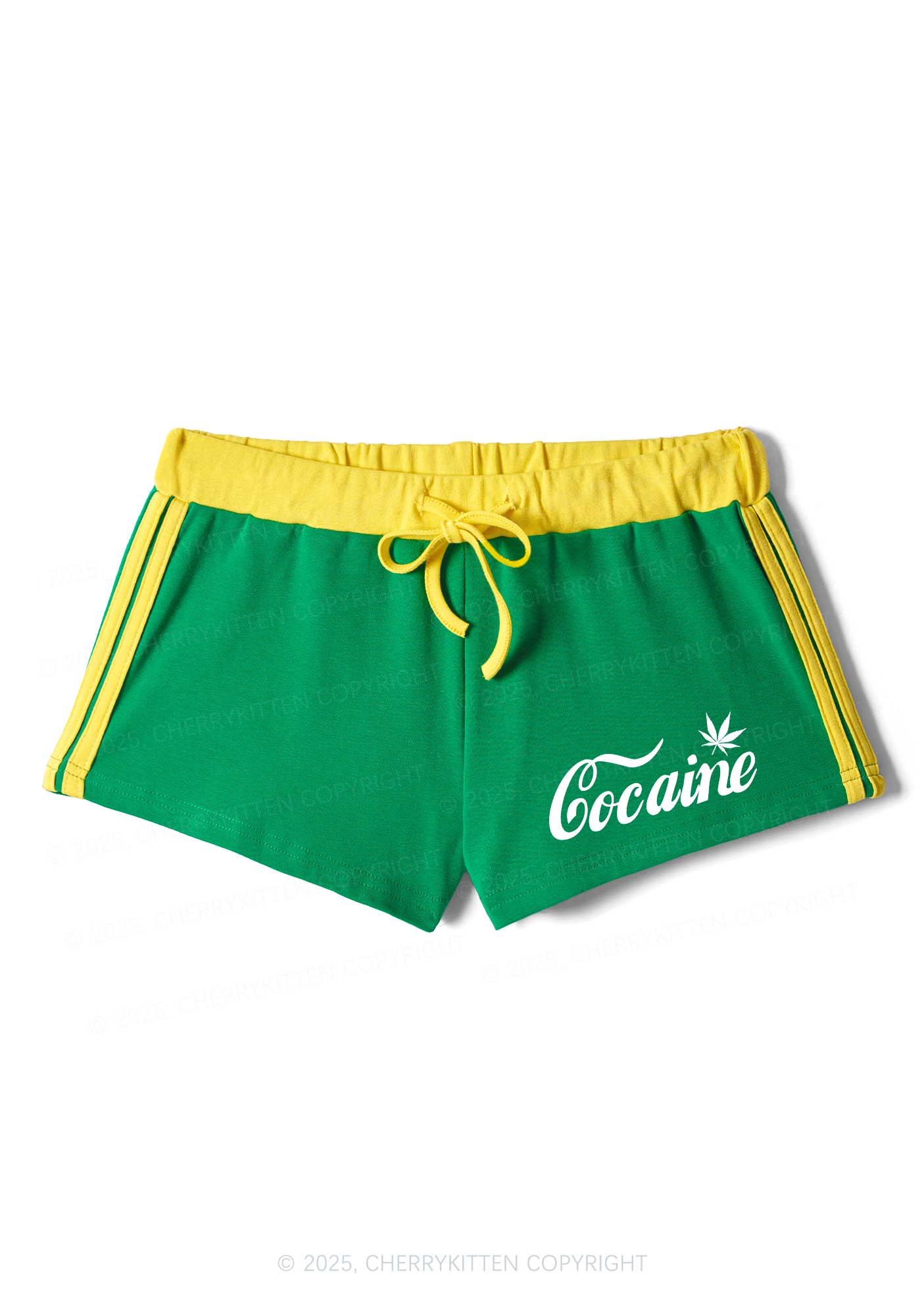 Special Cola Y2K Drawstring Mini Shorts Cherrykitten