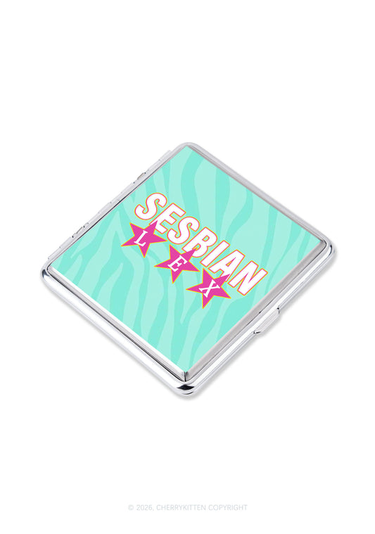 Sesbian Lex Pride Y2K Cigarette Case Cherrykitten