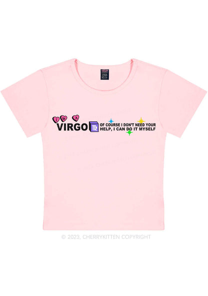 I'm A Virgo Y2K Baby Tee Cherrykitten
