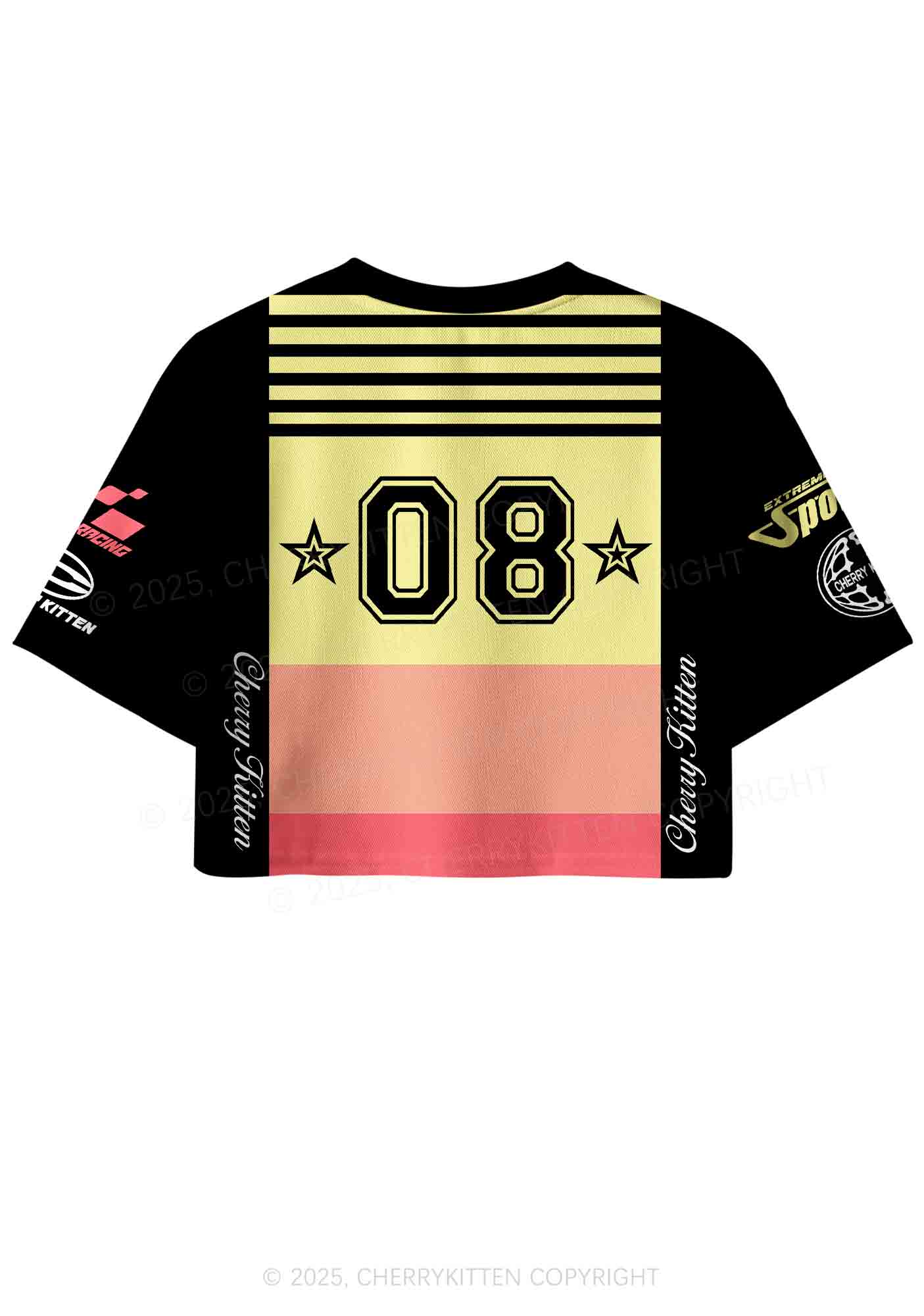 Custom Eat Your Girl Out Pride Y2K Crop Sport Jersey Shirts Cherrykitten