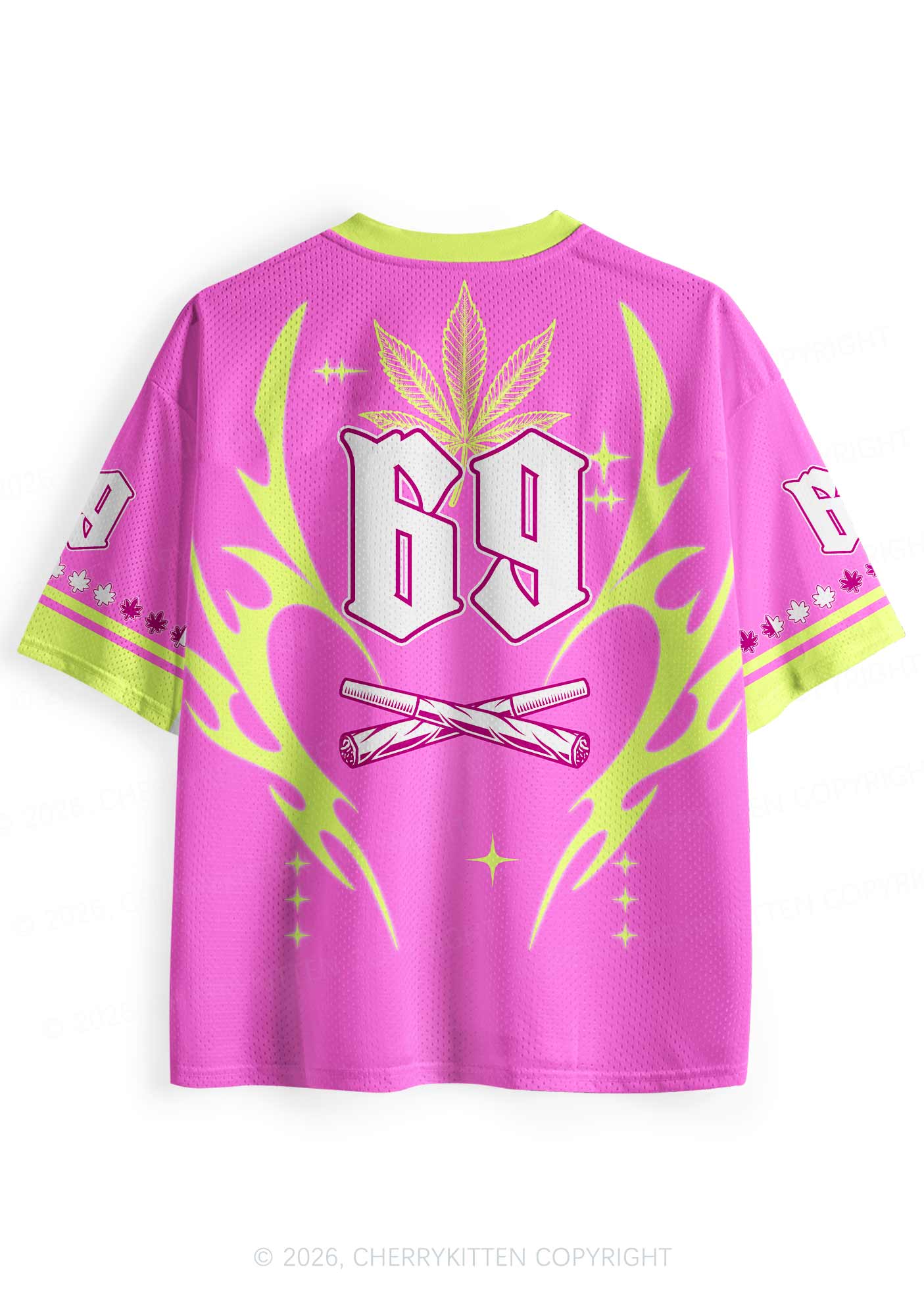 Super Baked Y2K Sport Jersey Shirts Cherrykitten