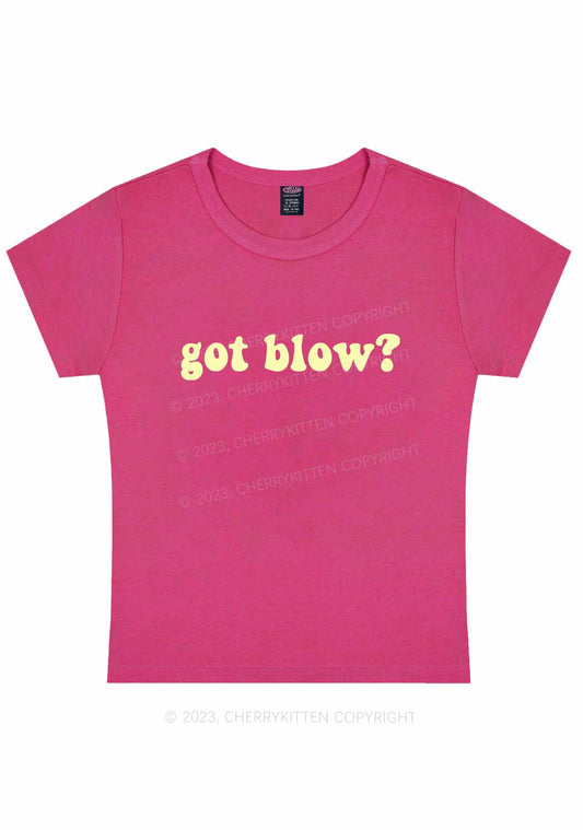 Got Blow Y2K Baby Tee Cherrykitten