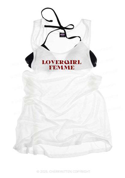 Lovergirl Femme Pride Y2K Sheer Boyfriend Tank Cherrykitten