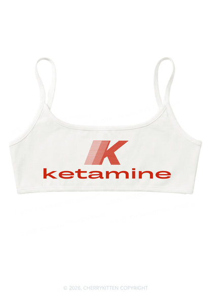 Big K Ketamxxe Y2K Super Crop Cami Cherrykitten