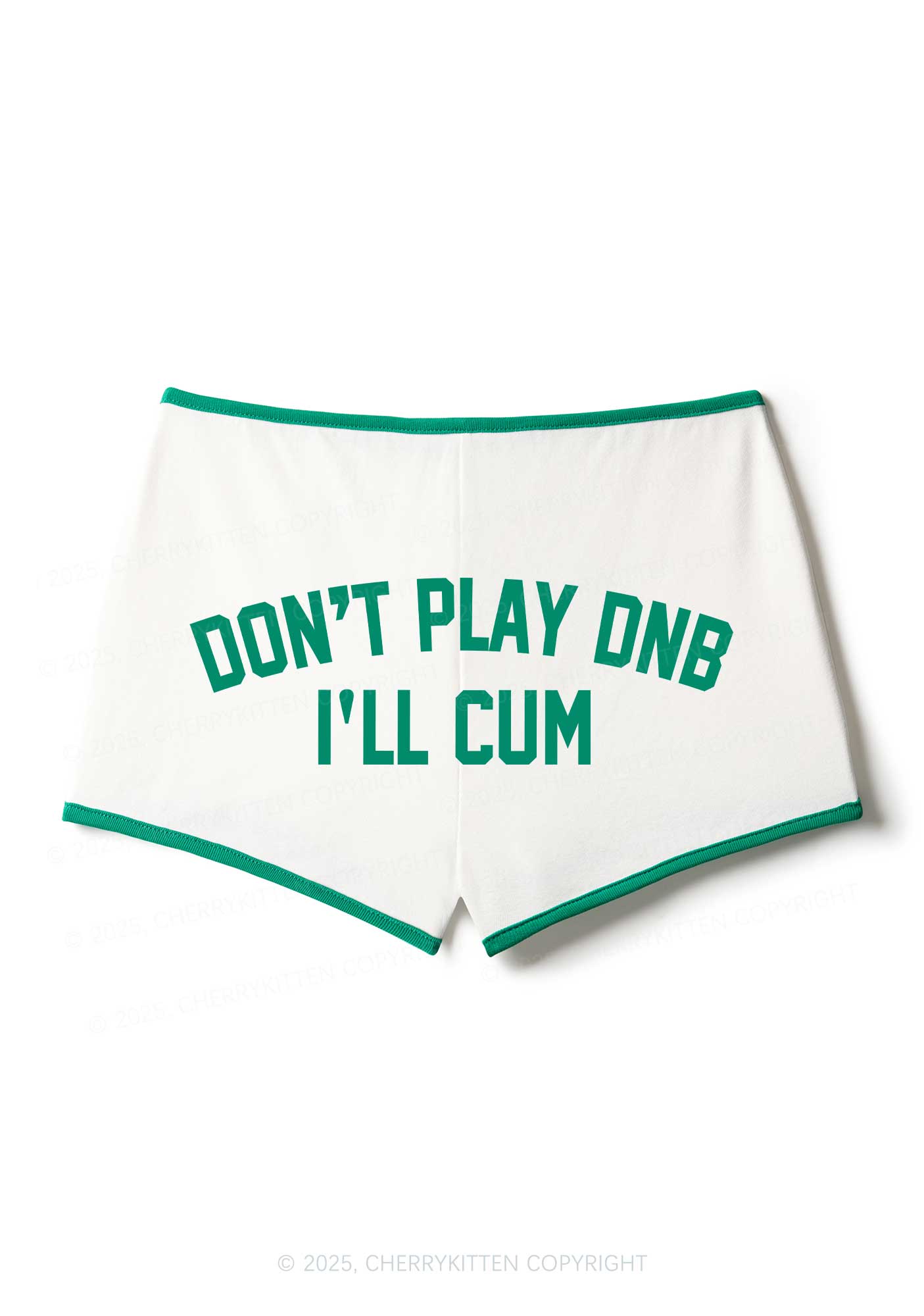 Dont Play DNB Y2K Booty Shorts Cherrykitten