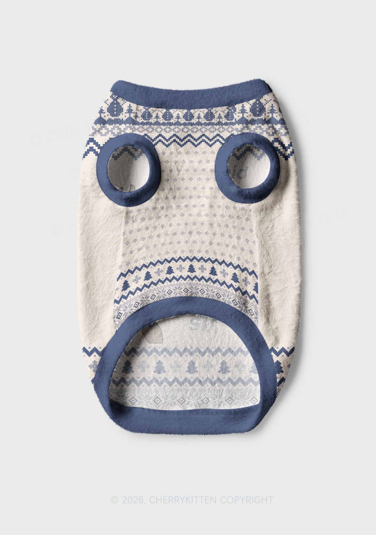 Ratted Last Tatouille Y2K Pet Knit Sweatshirt Cherrykitten