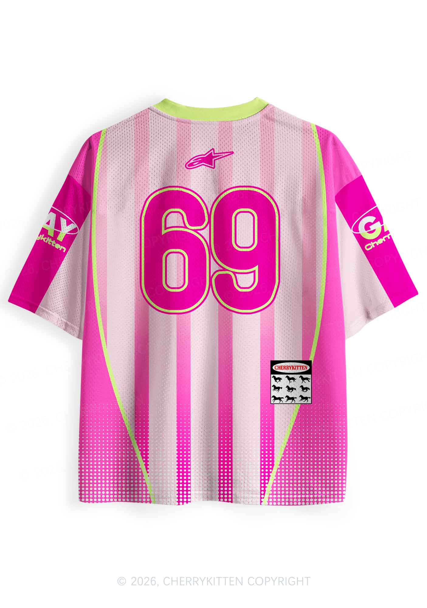 My Intrusive Thoughts Are Gay Pride Y2K Sport Jersey Shirts Cherrykitten
