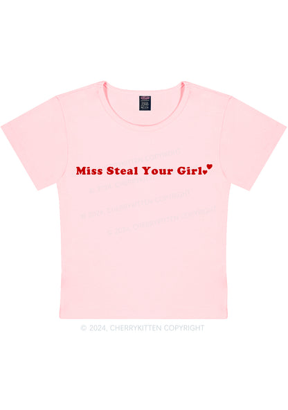 Miss Steal Your Girl Y2K Baby Tee Cherrykitten