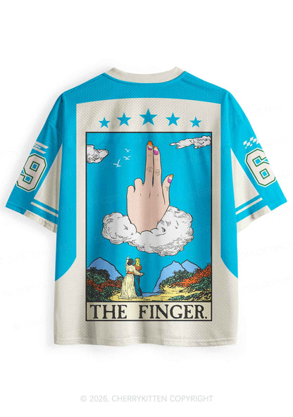 The Lesbians Finger Pride Y2K Sport Jersey Shirts Cherrykitten