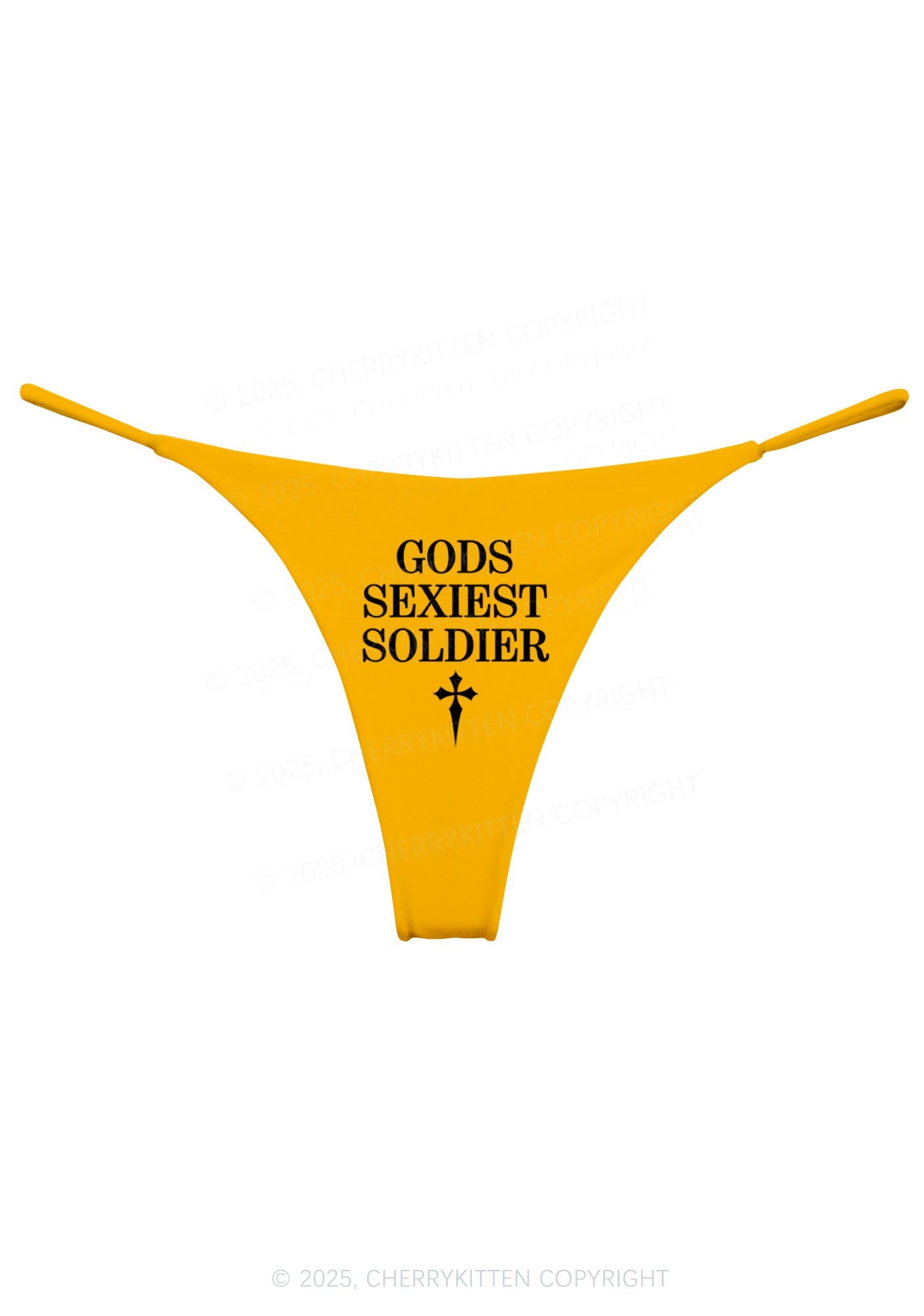 Gods Soldier Y2K Bikini String Thong Cherrykitten