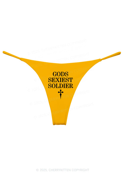 Gods Soldier Y2K Bikini String Thong Cherrykitten